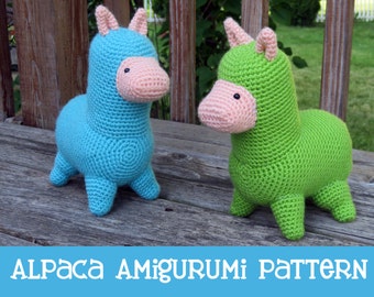 Crochet Pattern: Alpaca Amigurumi PDF Instant Download