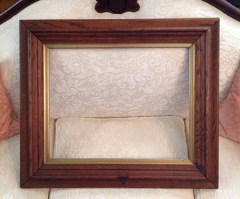 Large Antique Wooden Frame For Painting Art Portrait Mirror Or Chalkboard Victorian Farmhouse Country Cottage Style Wall Home Decor