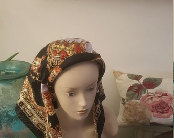 Stunning vintage scarf with head band