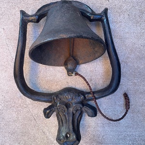 Metal Black Bear Welcome/Dinner Bell Metal Black Bear Welcome/Dinner Bell