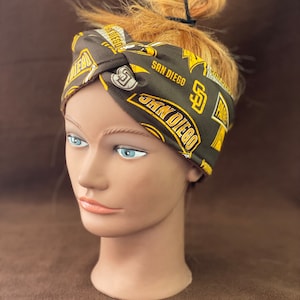 Padres knot Earwarmer headband