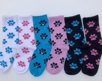 ASL I Love You Dog Socks: Sign Language Gift