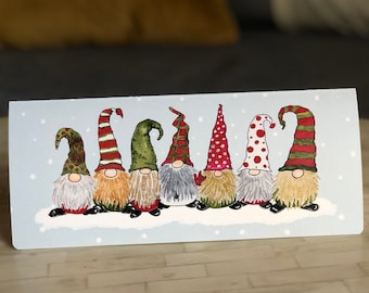 Gnome "I Love You" ASL Holiday Greeting Card