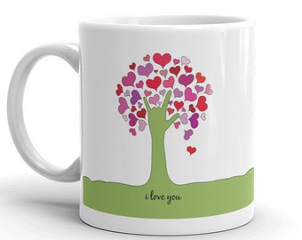 ASL I Love You Tree Mug