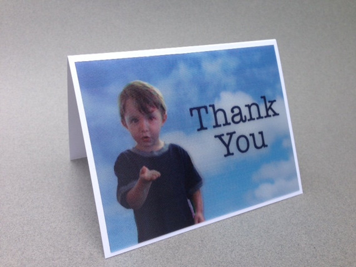 Thank You in ASL boy or Girl Greeting Card - Etsy