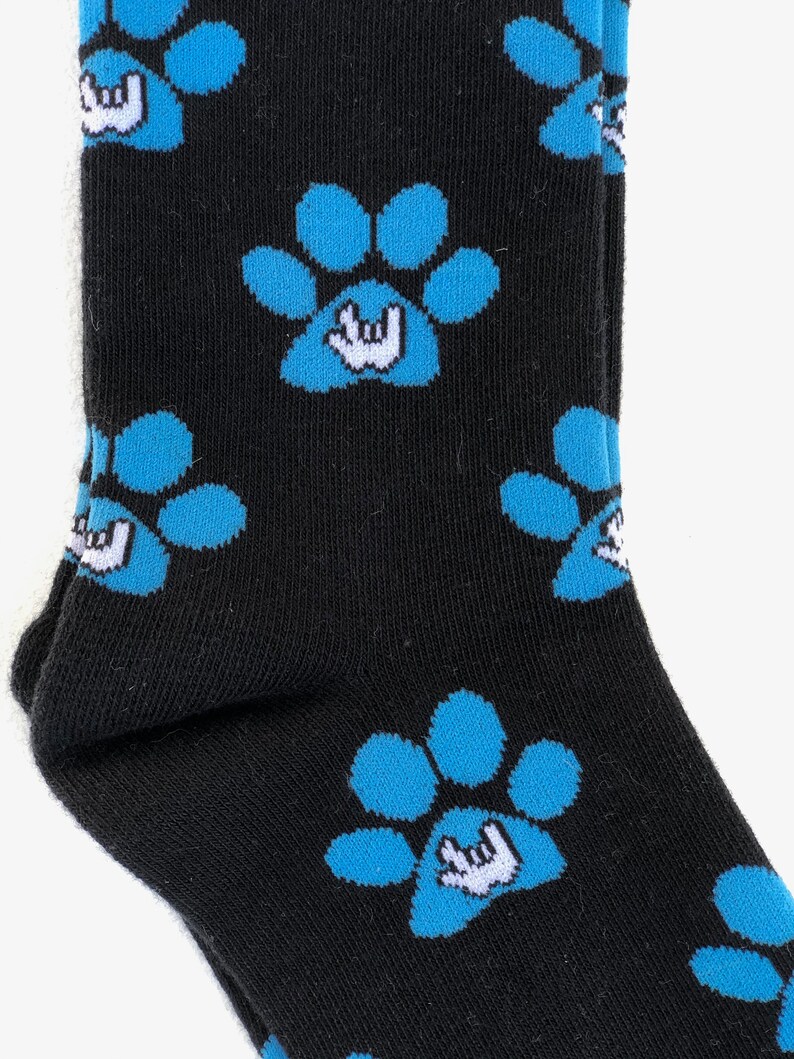 ASL Socks I Love Dog Socks Dog Socks Sign Language Socks Etsy