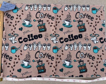 Fabric - ASL Coffee or Tea - Linen Cotton Canvas