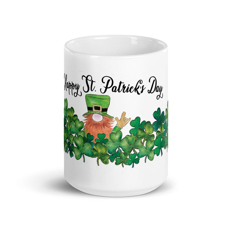 ASL ILY St. Patrick es Day Tasse Bild 6