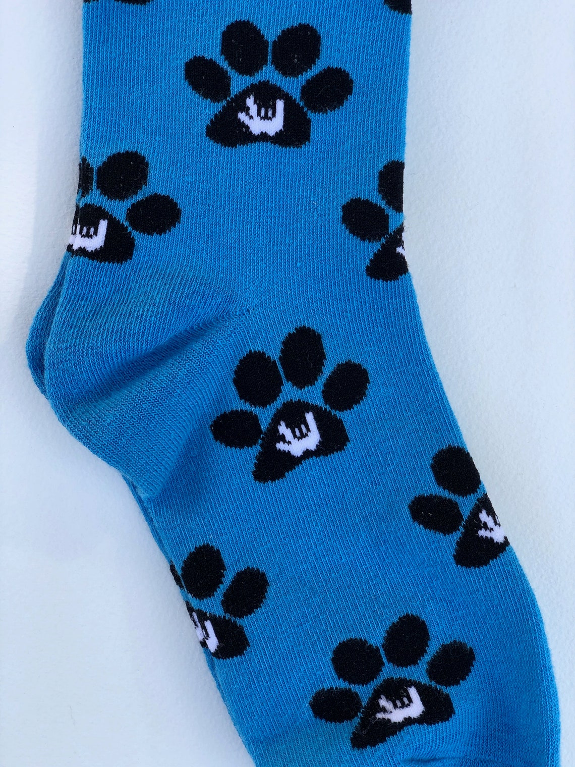 ASL Socks I Love Dog Socks Dog Socks Sign Language Socks Etsy