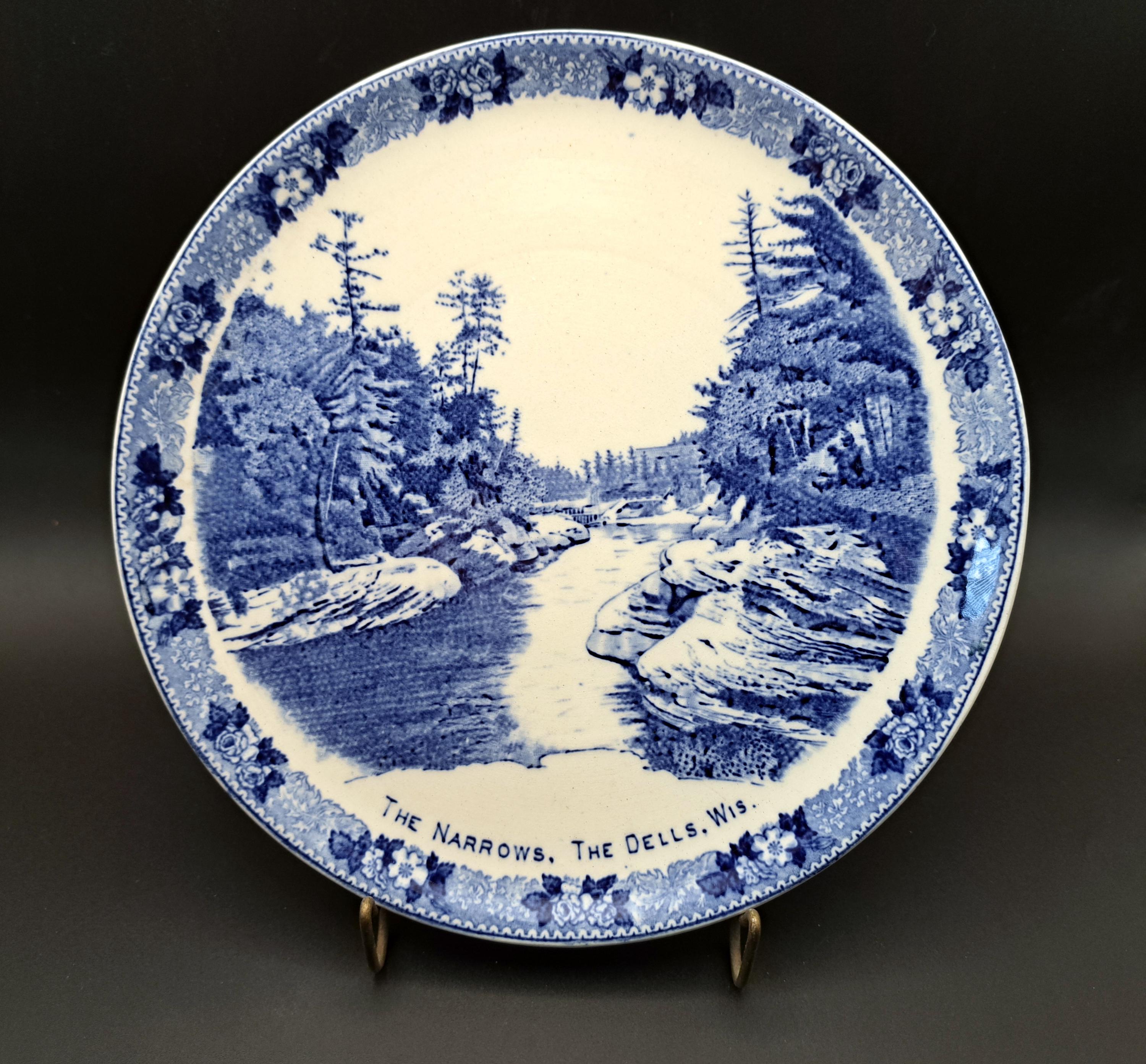 Staffordshire Souvenir Plate - Etsy Singapore