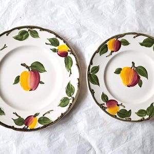 Villeroy & Boch Salat, Brot, Butterplatten DER KÖSTLICHE APFEL Saar Frankreich Wirtschaftsunion