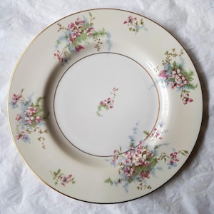 Theodore Haviland (New York) APPLE BLOSSOM 10-5/8&quot; Dinner Plate (c. 1950s)