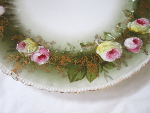VICTORIA Austria Antique Porcelain 8.25