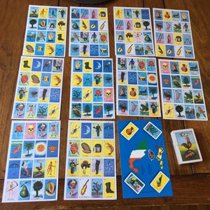 54 loteria tarot cards &/or 10 game boards Mexican gypsy taco fiesta DIY party decor craft gift tag journal art Day of Dead Dia Muertos gift BOTH