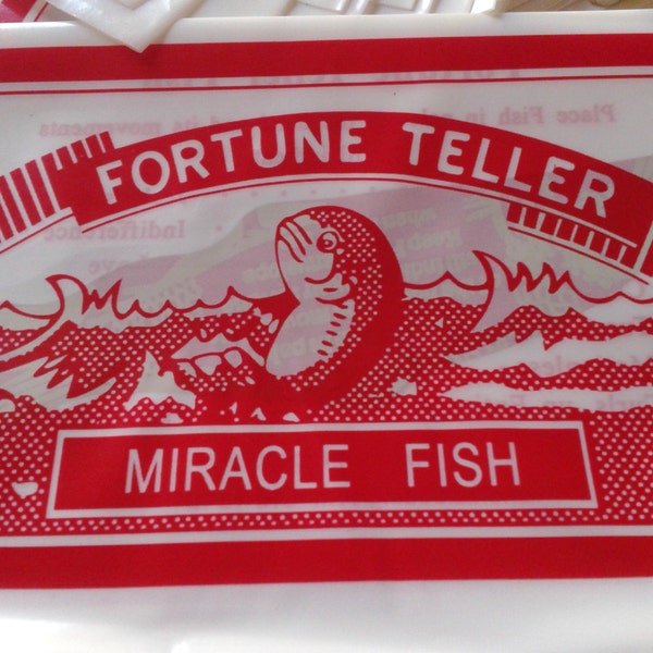 6 to 40  Fortune Teller fish cracker snap surprise ball party favor filler mermaid fisherman pirate gypsy sushi birthday card insert gift