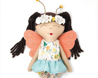 Flutterby Dolls - Bee Doll - Dragonfly Doll - Butterfly Doll