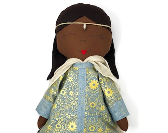 Zara - Handmade Cloth Doll - Indian Doll