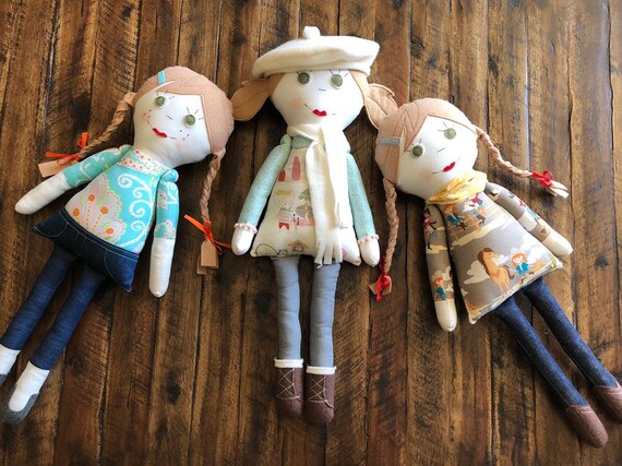 handmade cloth dolls for sale