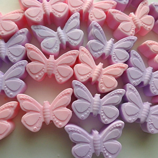 30 Butterfly Soap Favors, Soap Bulk Soap, Spring, Birthdays, Showers, Special Occasion Favors