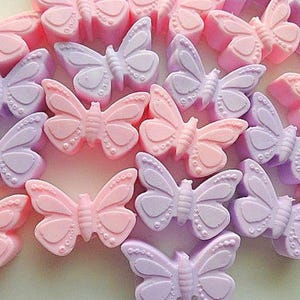 10 Butterfly Soap Favors, Party Bag Fillers, Spring, Birthdays, Showers, Special Occasion Favors