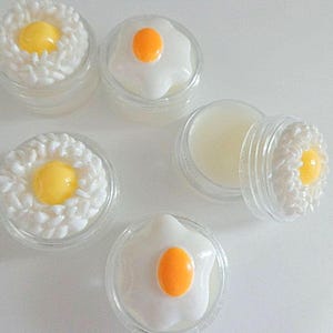 Egg Lip Balm Favors: Party Bag Fillers, Set of 10