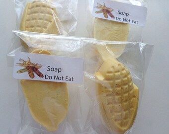 10 Corn Cob Soap Favors, Backyard BBQ, Barnyard Parties, Birthdays, Special Occasions, Party Favors