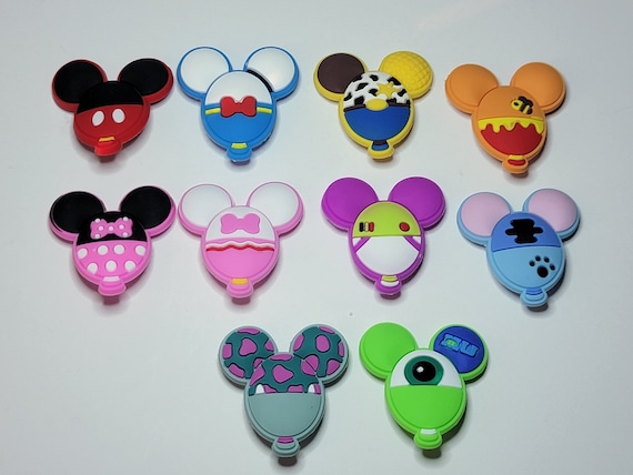 KAWAII Shoe Charms for Croc Clogs - DISNEY Character Balloons