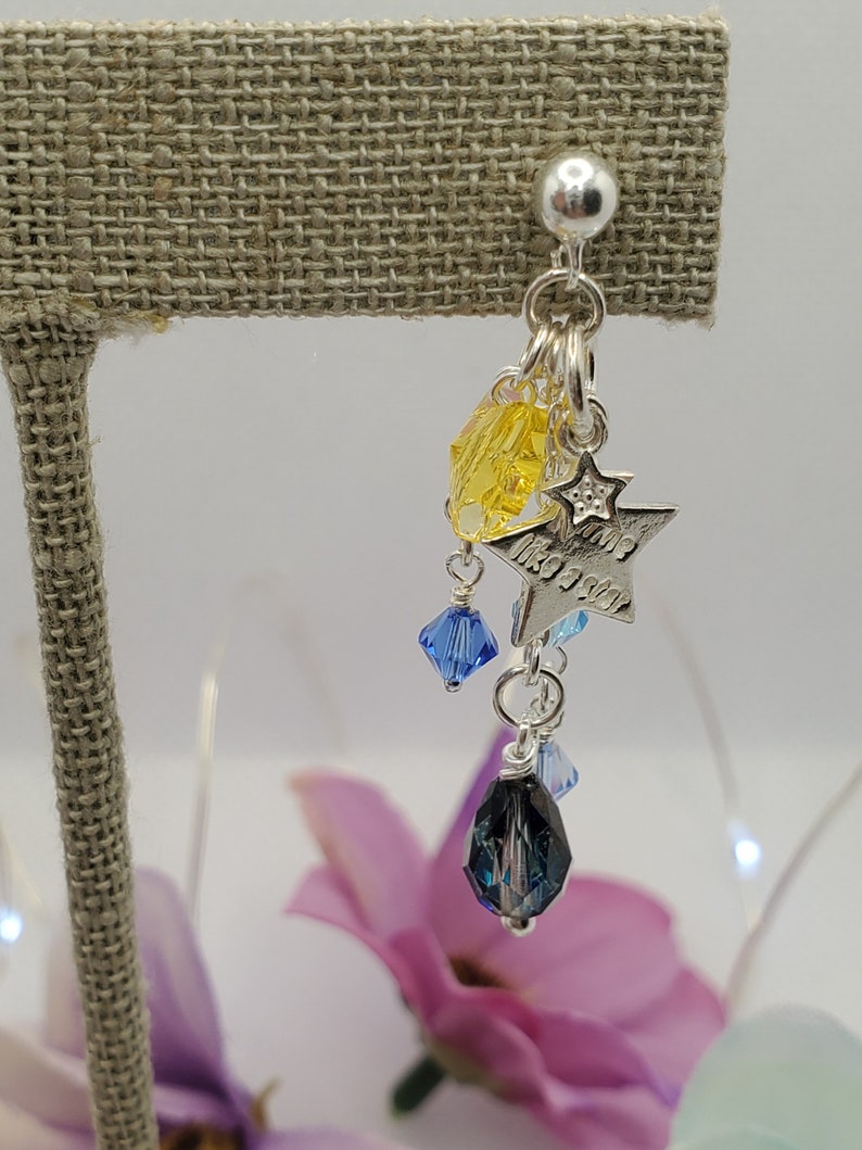 BTS RM MONO \u2018Forever Rain\u2019 Inspired Non-Matching Earrings