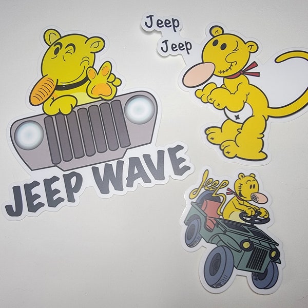 Jeep Wrangler Vinyl Sticker/Decal - FANMADE