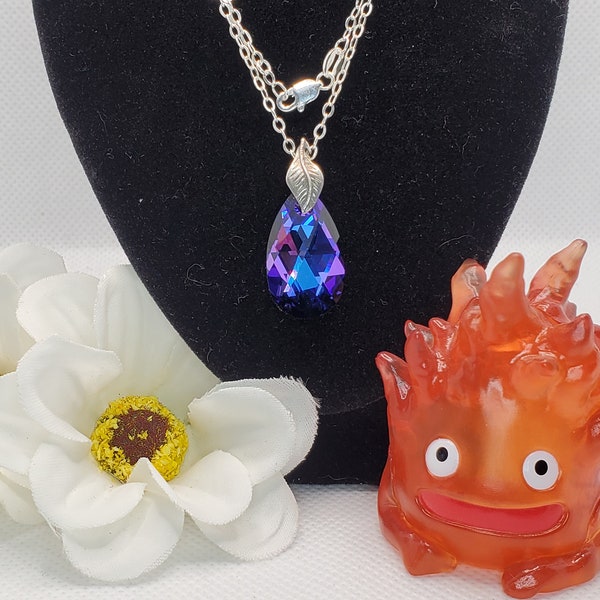 Howls Moving Castle Necklace Etsy