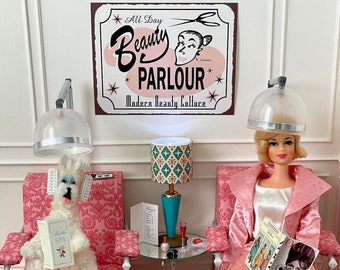 Vintage Barbie Beauty Parlour