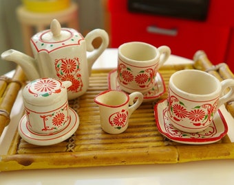 barbie 35th anniversary tea set