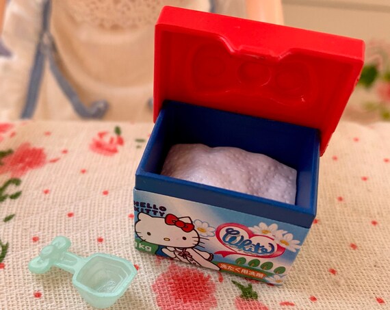 Hello Kitty Detergent Laundry Soap 1:6 Scale Barbie Blythe Size