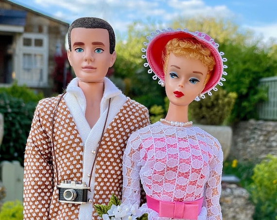 Vintage Barbie & Ken in the Cotswolds