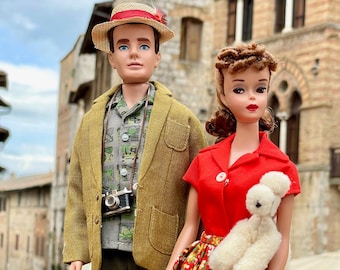 Vintage Barbie & Ken in San Gimignano