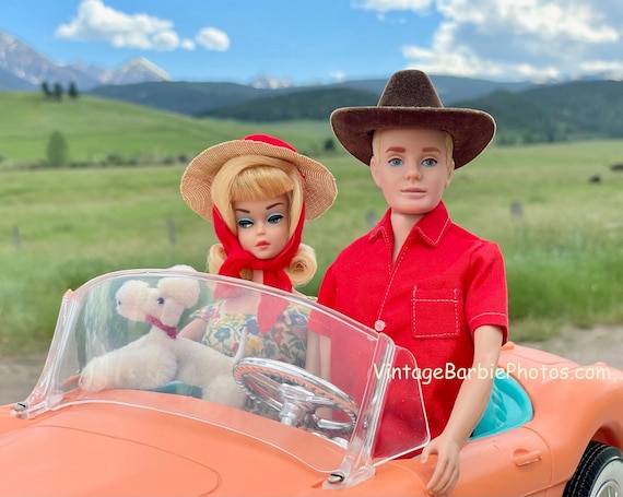 Vintage Barbie & Ken Home on the Range