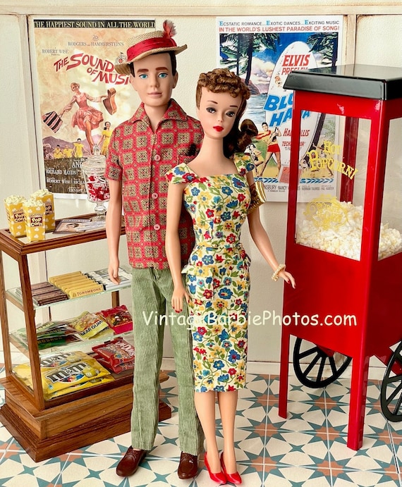 Vintage Barbie & Ken Movie Date