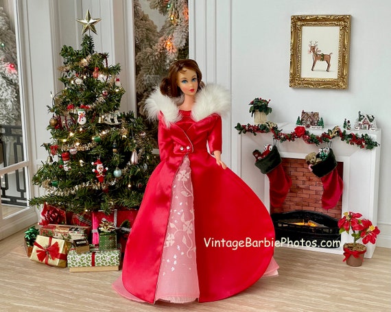 Vintage Barbie Merry Christmas