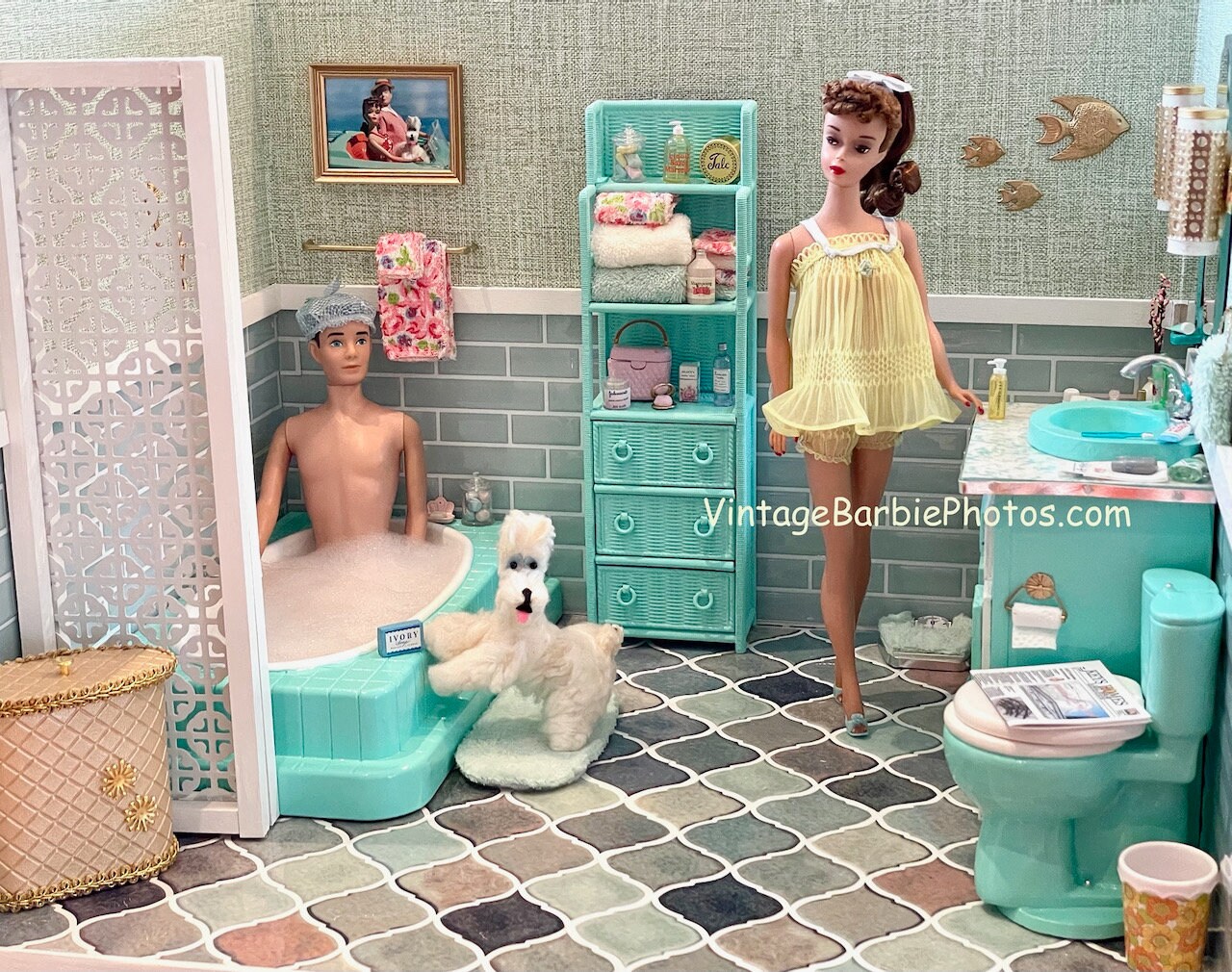 Barbie & Ken Bath Time