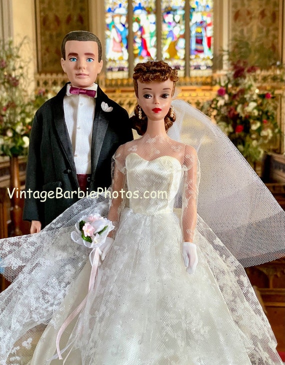 Vintage Barbie & Ken Wedding Day