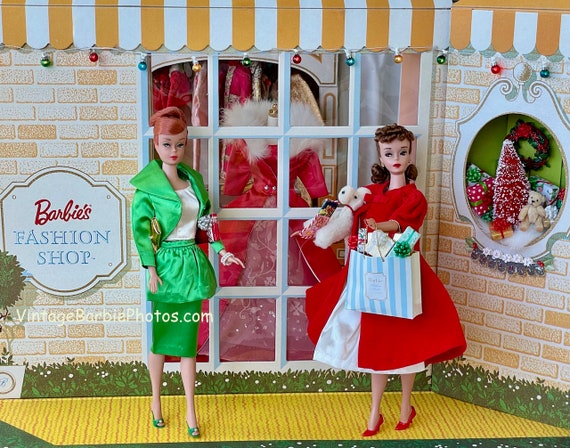 Vintage Barbie Christmas Shopping Spree