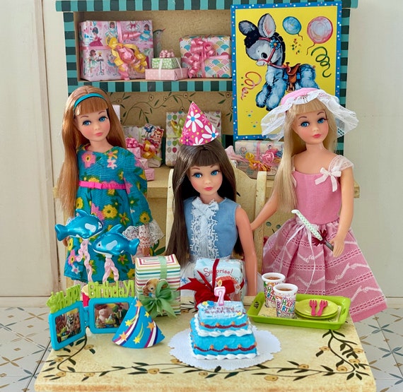 Barbie Size Re-ment Happy Birthday Miniatures