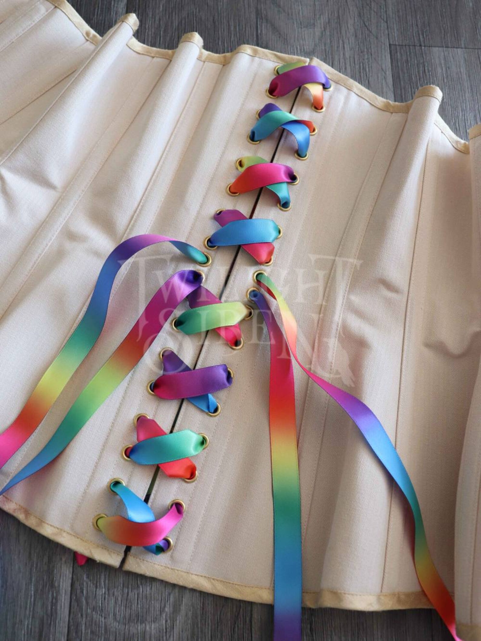 Satin Ribbon Corset Lacing, 16mm Double Faced Satin Ribbon, Replacement ...