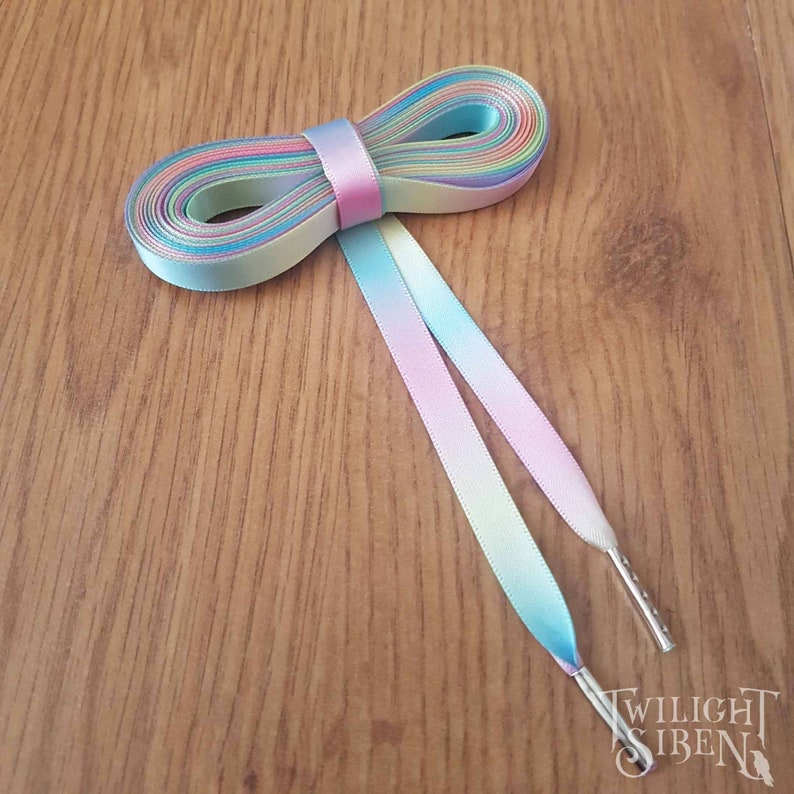 Satin Ribbon Corset Lacing, 10mm Double Faced Satin Ribbon, Replacement ...