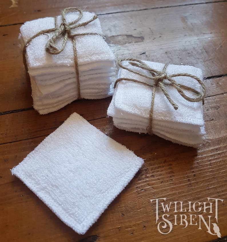 REUSABLE CLOTH FACE wipes / bamboo eco friendly makeup remover Etsy