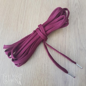 Corsé de poliéster con cordones planos y herretes metálicos, ballenas de repuesto y cordones para vestidos (herretes plateados, dorados, bronce y negros) imagen 5