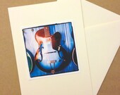 Gretsch Electric Guitar Blank Greeting Card