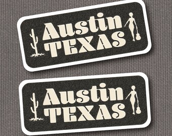 Austin Texas Amp Sticker