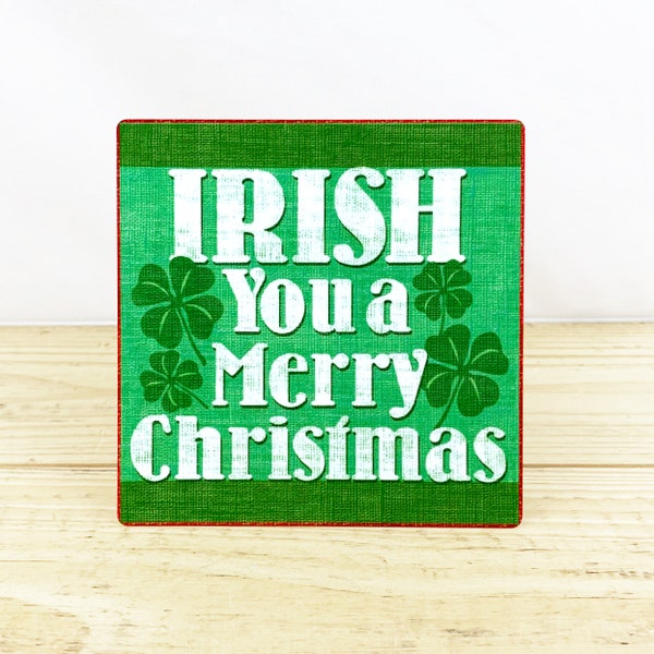 Irish You a Merry Christmas Etsy