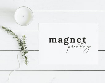 Magnet Printing Services | Magnet Save the Dates | Promotional Items